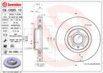 BREMBO Disc frana BREMBO 09. C895.11 (09.C895.11)