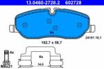 ATE Set placute frana ATE 13.0460-2728.2 (13.0460-2728.2) - fixbox