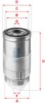 SOFIMA Filtru combustibil SOFIMA S 1379 NR (S 1379 NR) - fixbox