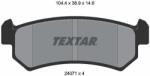 TEXTAR Set placute frana TEXTAR 2407101 (2407101) - fixbox