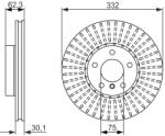Bosch Disc frana BOSCH 0 986 479 624 (0 986 479 624) - fixbox