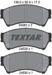 TEXTAR Set placute frana TEXTAR 2458202 (2458202) - fixbox