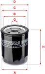 SOFIMA Filtru ulei SOFIMA S 1100 R (S 1100 R) - fixbox