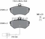 TEXTAR Set placute frana TEXTAR 2194504 (2194504) - fixbox