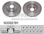 NIPPARTS Disc frana NIPPARTS N3302191 - fixbox