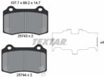 TEXTAR Set placute frana TEXTAR 2574301 (2574301) - fixbox