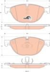TRW Set placute frana TRW GDB1838 (GDB1838)