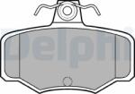 DELPHI Set placute frana DELPHI LP617 (LP617)
