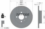 TEXTAR Disc frana TEXTAR 92061103 (92061103)