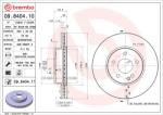 BREMBO Disc frana BREMBO 09.8404. 11 (09.8404.11)