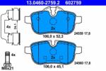 ATE Set placute frana ATE 13.0460-2759.2 (13.0460-2759.2) - fixbox