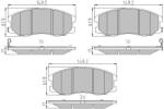 MOTAQUIP Set placute frana MOTAQUIP LVXL1345 (LVXL1345)