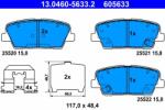 ATE Set placute frana ATE 13.0460-5633.2 (13.0460-5633.2)