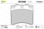 VALEO Set placute frana VALEO 301048 (301048)