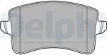 DELPHI Set placute frana DELPHI LP2106 (LP2106)