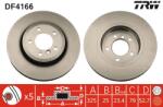 TRW Disc frana TRW DF4166 (DF4166) - fixbox