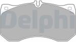 DELPHI Set placute frana DELPHI LP2713 (LP2713)