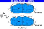 ATE Set placute frana ATE 13.0460-5678.2 (13.0460-5678.2)