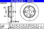 ATE Disc frana spate Honda Civic VIII, Civic IX ATE 24.0109-0158.1 (24.0109-0158.1)