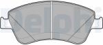 DELPHI Set placute frana DELPHI LP2102 (LP2102)
