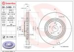 BREMBO Disc frana BREMBO 09. C499.11 (09.C499.11)
