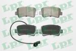 LPR Set placute frana LPR 05P1578 (05P1578)