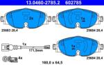 ATE Set placute frana ATE 13.0460-2785.2 (13.0460-2785.2) - fixbox