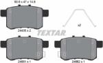 TEXTAR Set placute frana TEXTAR 2443501 (2443501) - fixbox