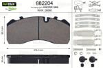 VALEO Set placute frana VALEO 882204 (882204)