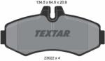 TEXTAR Set placute frana TEXTAR 2302201 (2302201)