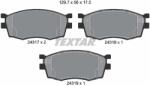 TEXTAR Set placute frana TEXTAR 2431701 (2431701) - fixbox
