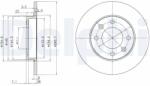 DELPHI Disc frana DELPHI BG3653 (BG3653) - fixbox