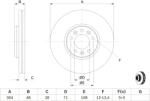 Bosch Disc frana BOSCH 0 986 479 380 (0 986 479 380) - fixbox