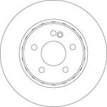 TRW Disc frana TRW DF6646S (DF6646S)