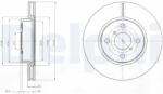 DELPHI Disc frana DELPHI BG4116C (BG4116C) - fixbox