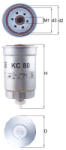 MAHLE Filtru combustibil MAHLE KC 80 (KC 80) - fixbox