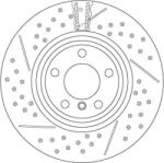 TRW Disc frana TRW DF6606S (DF6606S)