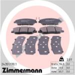 ZIMMERMANN Set placute frana ZIMMERMANN 24351.170. 1 (24351.170.1)