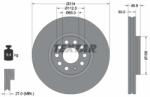 TEXTAR Disc frana TEXTAR 92232405 (92232405)