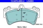 ATE Set placute frana ATE 13.0470-4993.2 (13.0470-4993.2)