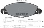 TEXTAR Set placute frana, frana disc TEXTAR 2327301 - fixbox