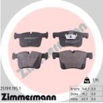 ZIMMERMANN Set placute frana ZIMMERMANN 25199.195. 1 (25199.195.1)