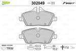 VALEO Set placute frana VALEO 302049 (302049)
