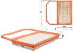 MAHLE Filtru aer MAHLE LX 3306 (LX 3306) - fixbox