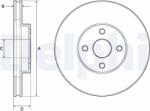DELPHI Disc frana DELPHI BG3780 (BG3780) - fixbox