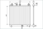 VALEO Radiator, racire motor VALEO 701138 (701138) - fixbox