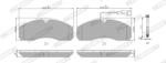FERODO Set placute frana FERODO FVR4248 (FVR4248)