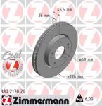 ZIMMERMANN Disc frana ZIMMERMANN 380.2170. 20 (380.2170.20)