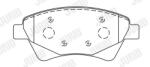 JURID Set placute frana JURID 573124J (573124J)