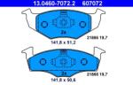 ATE Set placute frana ATE 13.0460-7072.2 (13.0460-7072.2)
